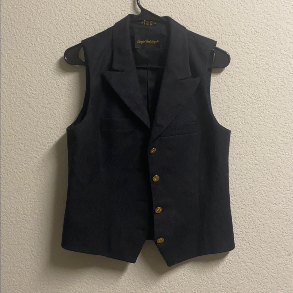 100% wool vest